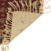 Nappe Persane : Imprimée au Bloc Traditionnel Kalamkari d'Ispahan - Modèle Rouge II