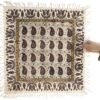 Nappe Persane : Imprimée au Bloc Traditionnel Kalamkari d'Ispahan - Modèle Vira