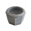 Set Mortier et Pilon en Pierre Fabriqué à la Main pour Broyer le Safran et les Épices