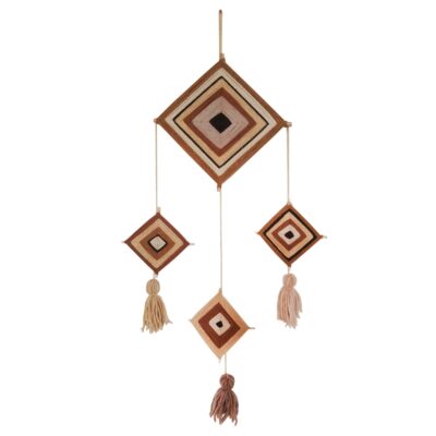 Tenture murale persane à pompons DIY – Traditionnelle