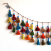 Tenture murale persane à pompons DIY – Shirdang traditionnel