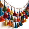 Tenture murale persane à pompons DIY – Shirdang traditionnel