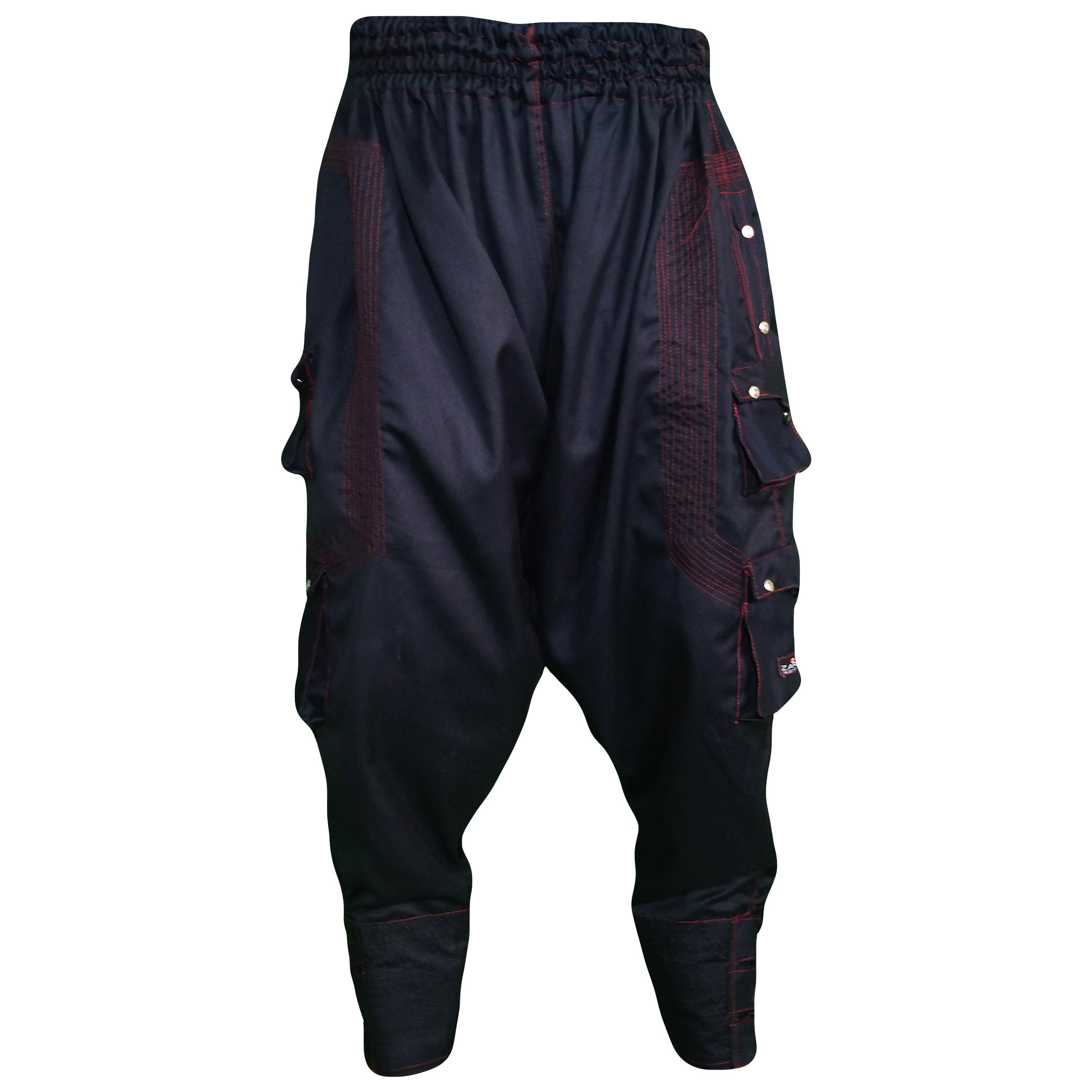 Pantalon Traditionnel Kurde – Noir Ardeshir Shalwar