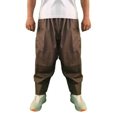 Pantalon Traditionnel Kurde – Marron Classique Shalwar