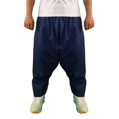 Pantalon Traditionnel Kurde – Bleu Marine Stylé Shalwar