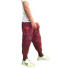 Pantalon Traditionnel Kurde – Rouge Audacieux Shalwar
