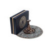 Coffret Cadeau – Assiette & Vase Gravé en Cuivre