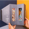 Coffret Cadeau – Vase en Émail & Nappe Persane