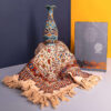 Coffret Cadeau – Vase en Émail & Nappe Persane