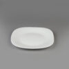 Service de table blanc en mélamine pour 6 personnes Lavable au lave-vaisselle