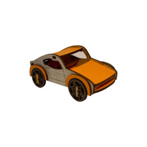 Kit de Modèle Puzzle 3D en Bois – Voiture (Ensemble de 3)