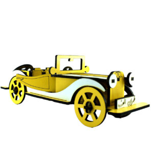 Kit de Modèle Puzzle 3D en Bois – Voiture Mercedes