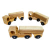 Camion-benne jouet en bois fait à la main pour enfants