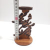 Ensemble Haft-Seen en bois pour Norouz – Porte-bougie avec calligraphie