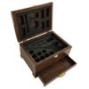 Boîte à couture en bois avec tiroir pour rangement efficace