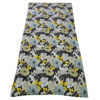 Housse de matelas en coton et polyester – Ajustée, respirante, motif floral, 195x90 cm