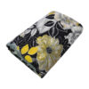 Housse de matelas en coton et polyester – Ajustée, respirante, motif floral, 195x90 cm