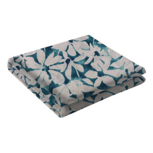 Housse de matelas en coton – Ajustée, respirante, douce et lavable, motif floral, 190×90 cm