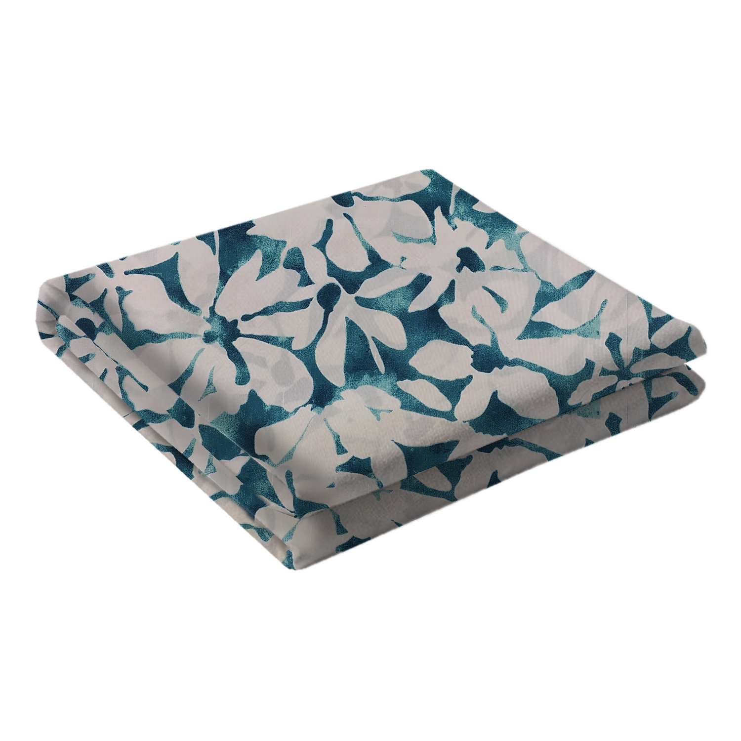 Housse de matelas en coton – Ajustée, respirante, douce et lavable, motif floral, 190x90 cm