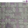 Housse de matelas en coton – Ajustée, respirante, lavable, motif feuilles, 195x90 cm