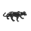 Figurine géométrique de tigre cubisme doré - Figure cubiste moderne
