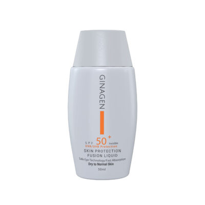 Ginagen Écran Solaire Incolore SPF50 pour Peaux Grasses 50 ml