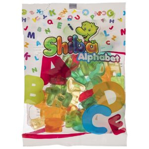 Bonbons gélifiés halal – Jelly alphabet – Shiba (160g, x15)