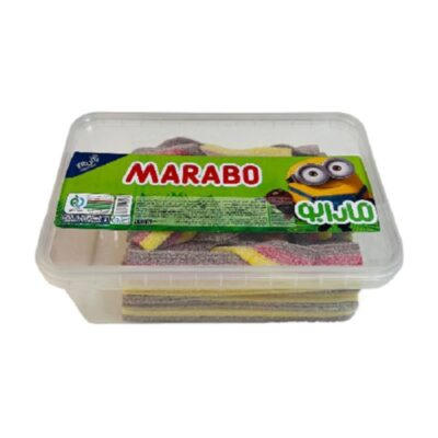 Bonbons gélifiés halal – Bâtonnets de mûre – Marabo (900g)