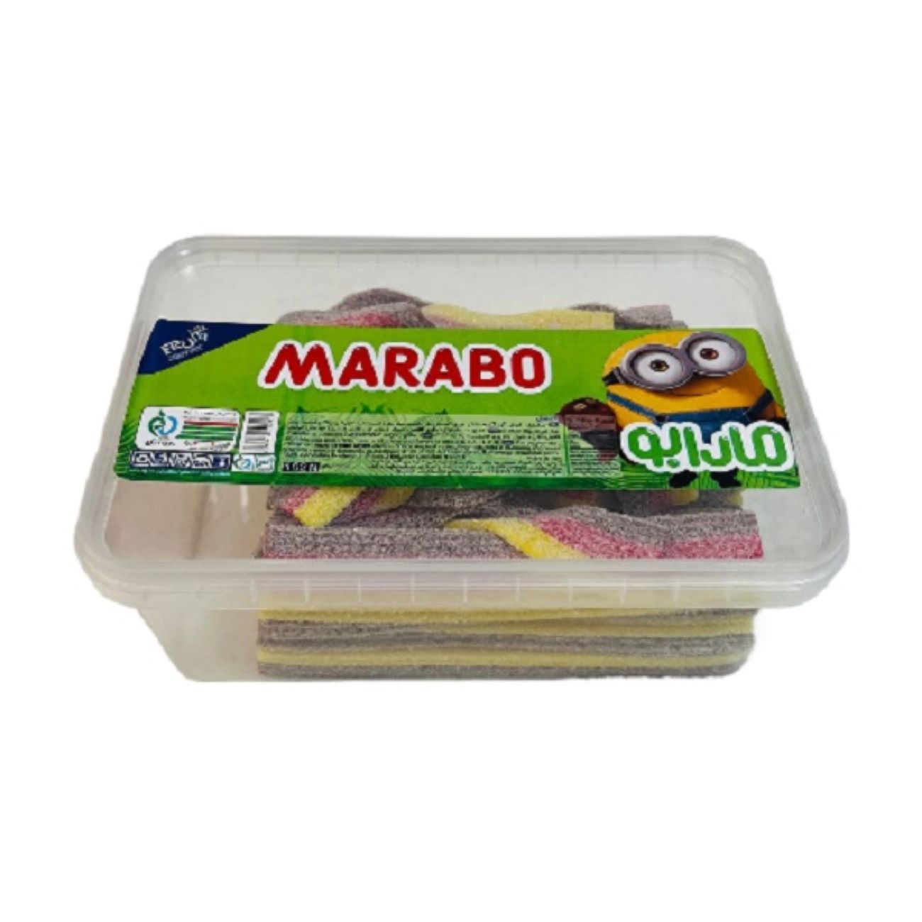 Bonbons gélifiés halal - Bâtonnets de mûre - Marabo (900g)