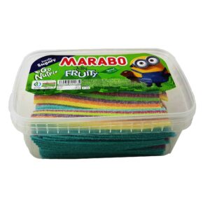 Bonbons gélifiés halal – Bâtonnets au goût de fruits – Marabo (900g)