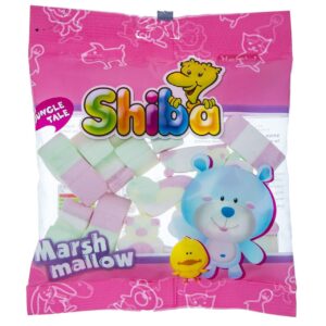 Paquet de guimauves halal – Jungle fruit tale moelleux & délicieux – Shiba (Paquet de 40)