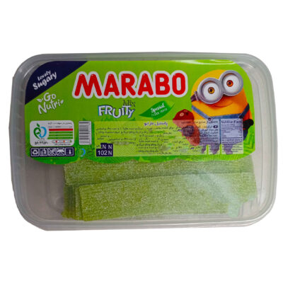 Bonbons gélifiés halal – Bâtonnets de pomme acide – Marabo (900g)