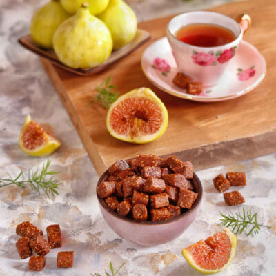 Substitut naturel – Cubes de figues blanches séchées – 700 g