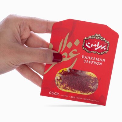 Safran iranien authentique Sargol Bahraman 0.5g