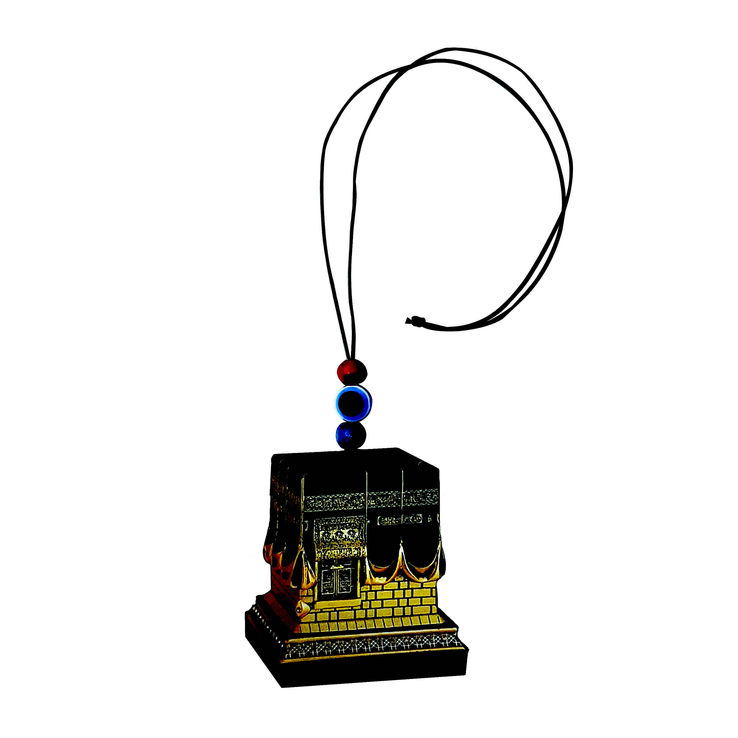 Pendentif de Miroir Arrière-Vue de Voiture Islamique Suspendu avec Kaaba