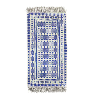 Tapis de prière persan authentique noué à la main et luxueux Sajada Noor