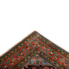 Tapis persan avec laine noué à la main original à Malayer floral rouge