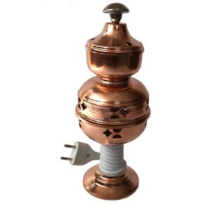 Brûleur électrique de Bakhoor et Esfand – Fini cuivré