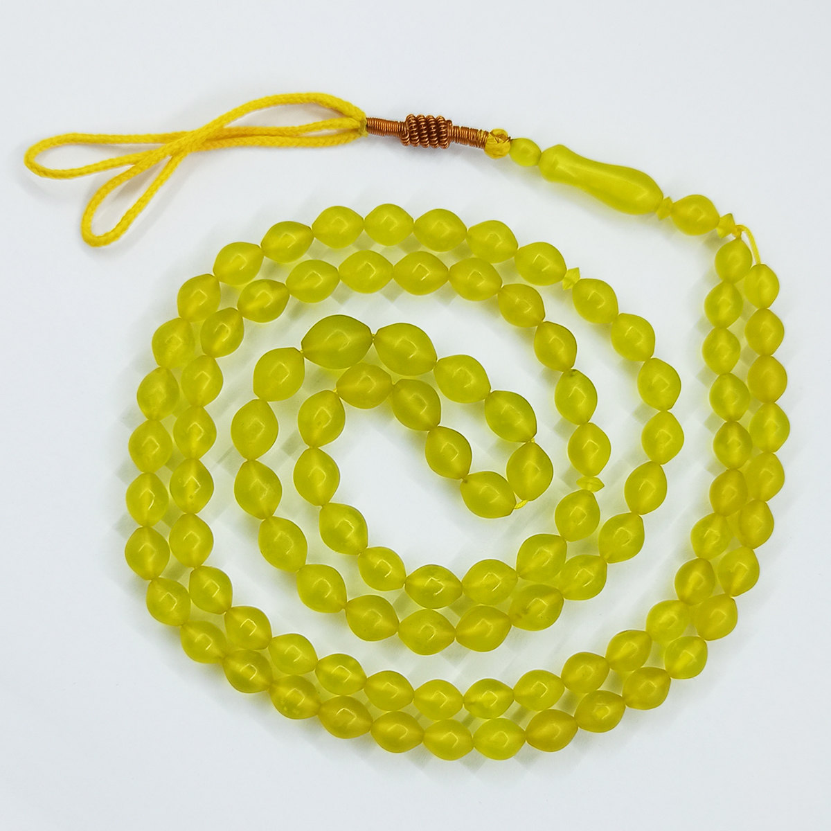Chapelet afghan Shah Maghsoud vert – 101 perles de prière
