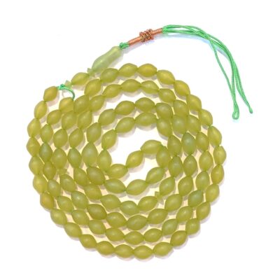 Chapelet afghan Shah Maghsoud en serpentine – 101 perles de prière