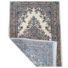 Tapis persan en laine noué à la main original bordure florale