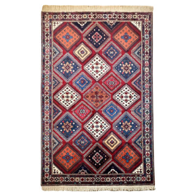 Tapis persan en laine noué à la main à Chaharmahal & Bakhtiari Yalameh
