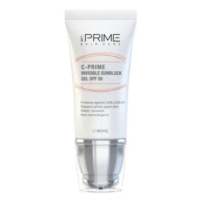 Prime Gel Solaire SPF50 Modèle C-Prime pour Tous Types de Peaux