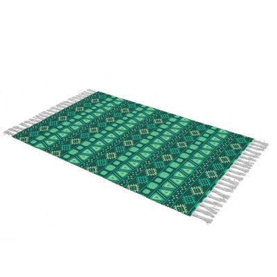 Plaid en Velours Doux & Léger pour Canapé Motif Géométrique