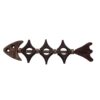 Porte-clés mural décoratif et fait main avec design Écaille de poisson pour la maison