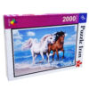 Puzzle de 2000-Pièces : Chevaux – Scènes majestueuses de chevaux d'Iran