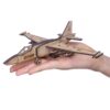 Kit de Modèle Puzzle 3D en Bois 30-Pièces – Avion de chasse