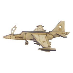 Kit de Modèle Puzzle 3D en Bois 30-Pièces – Avion de chasse