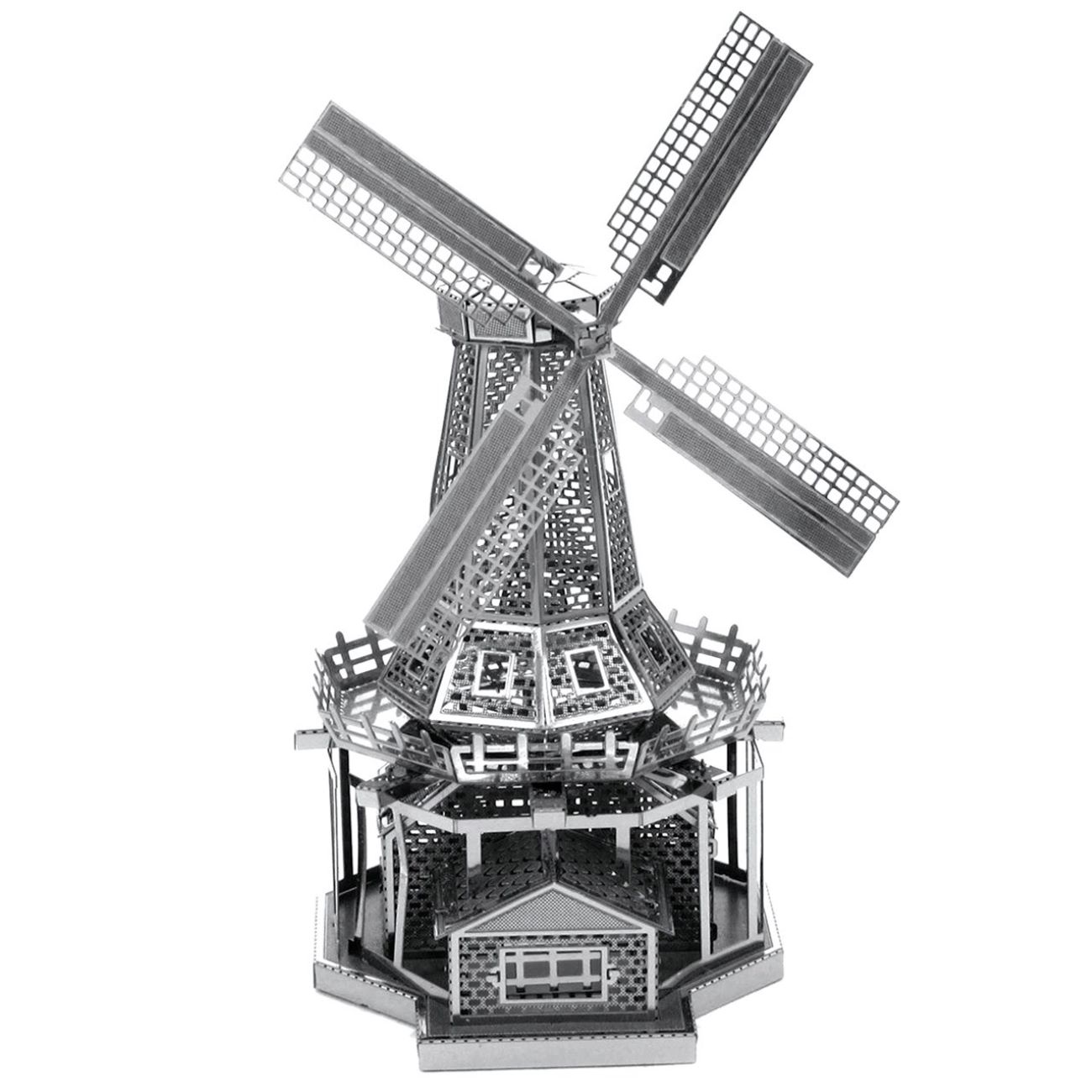 Puzzle Métal 3D – Moulin à vent pour kit et adultes