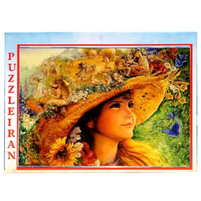 Puzzle de 500-Pièces : Une Fille avec un Chapeau – Idéal pour les adultes